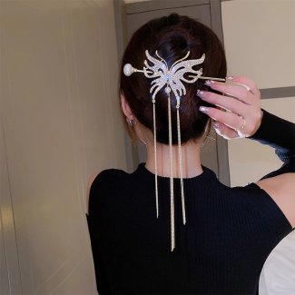 گیره ژاپنی کانزاشی فلزی ققنوس