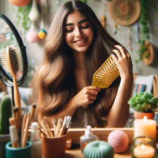 برس موی چوبی و بامبو: مزایا، تفاوت‌ها و راهنمای انتخاب بهترین گزینه