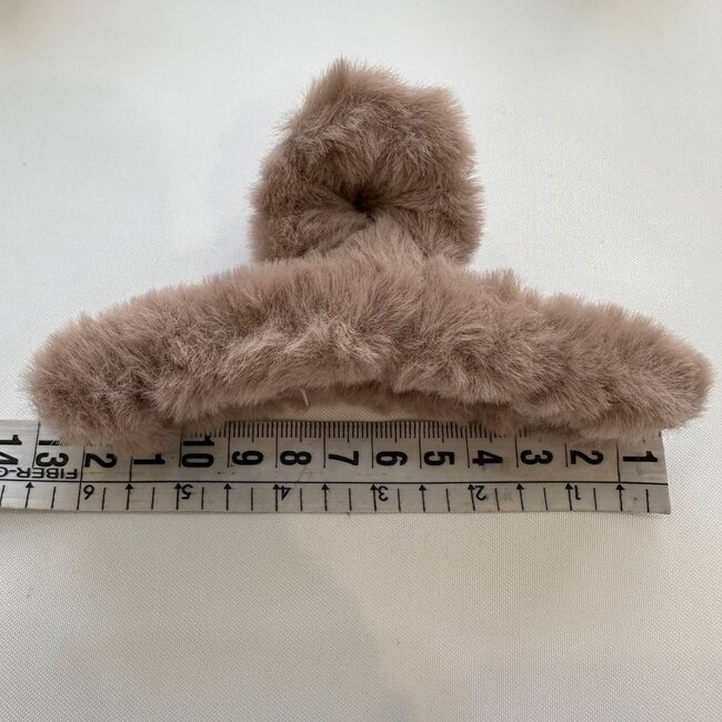 کلیپس مو خزدار ساده مدل روبانی