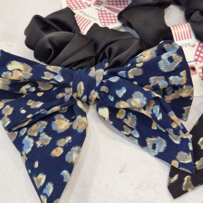 کش اسکرانچی ساتن آویز دار دیور