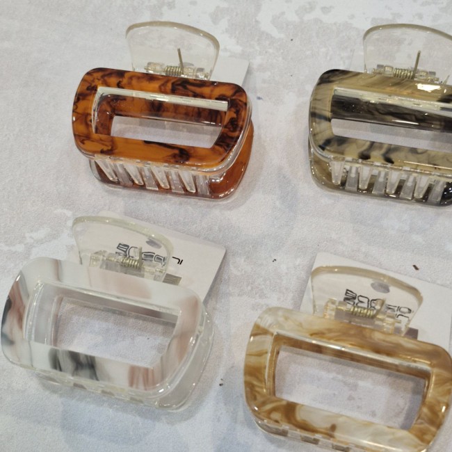 کلیپس مستطیلی طرح سنگ بوفینی