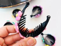 کلیپس گوجه ای بچگانه پیکسل دار