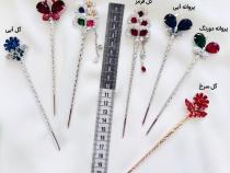 کانزاشی فلزی نگینی آویزدار
