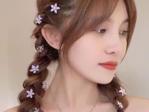 گیره حلقه ای گل یاس تک عددی
