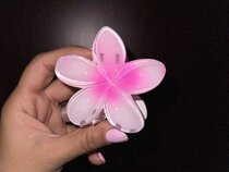 کلیپس پلومریا براق هشت سانتی ژورانالی پینترستی صورنی سفید