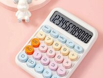 ماشین حساب پاستلی فانتزی سایز متوسط