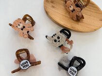 کلیپس عروسکی آلفا طرح خرس و گربه
