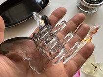کلیپس پروانه شیشه ای براق 8 سانتی