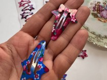 گیره مو تق تقی طرح ستاره دنباله 10 عددی