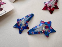 گیره مو تق تقی طرح ستاره دنباله 10 عددی