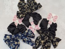 کش اسکرانچی ساتن آویز دار دیور